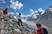 62 Vista sulla lingua del ghiacciaio del Forno
